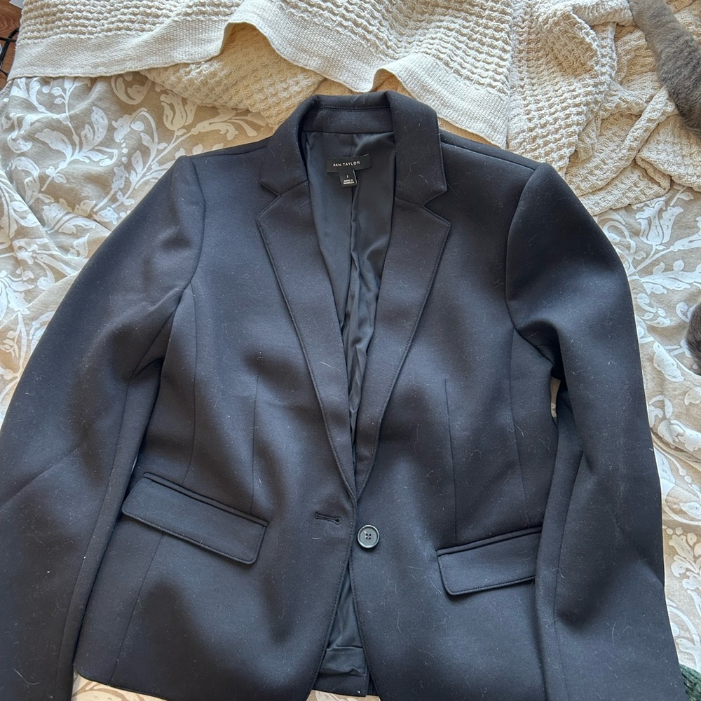Ann Taylor Classic Black Blazer